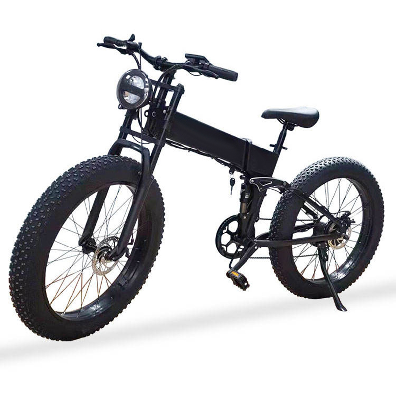 Factory OEM fat tire folding ebike 48V 10AH electric foldable bicycle 26 inch