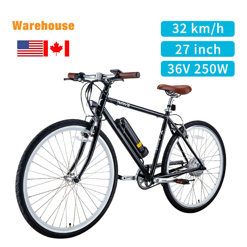 USA warehouse electric bike adult 250w 27'' electric city bike